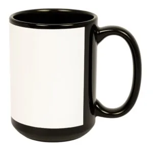 15oz Black Mug Grade AAA Orca